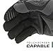Mechanix Wear: M-Pact Covert Tactical Gloves with Secure Fit, Touchscreen Capable Safety Gloves for Men, Work Gloves with Impact Protection and Vibration Absorption (Black, Large)