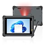 ONERugged M82A Rugged Tablet with 2D Barcode Scanner, 8" Windows 11 Pro Industrial PC, Intel Core i5-1235U 10-Core, 16GB 128GB SSD, IP67 Waterproof MIL-STD-810H, 4G LTE WiFi 6E for Warehouse Logistics