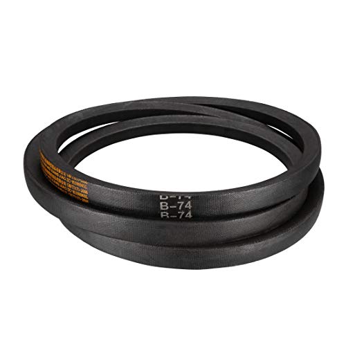 Correa de transmisión Sourcingmap B74 caucho medida 182,88 cm color negro