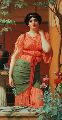 Tableaux sur toile habillage mural grand format 60x90cm portrait Nérissa