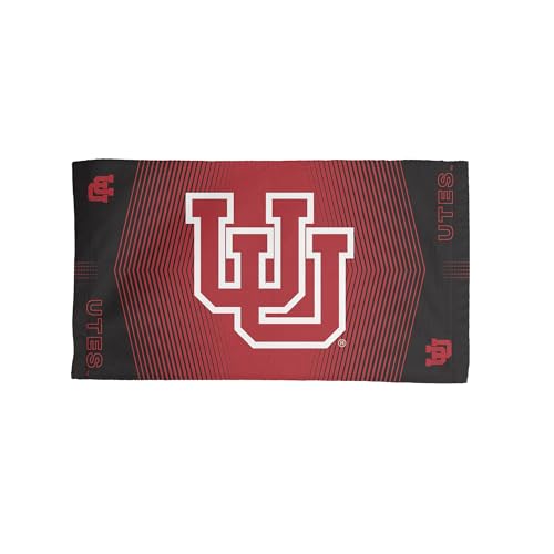 NORTHWEST Utah Utes NCAA Hussle Micro Fiber Sports Towel 24 x 42 Inches
