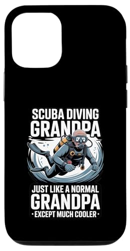�X�L���[�o�_�C�r���O ����������� Just Like A Normal Grandpa Cooler �X�}�z�P�[�X iPhone 12/12 Pro �p
