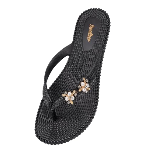Swalker Metalli Man & Women's Flip Flop Sandal in Recyclable Rubber Sole with Non-Slip Pattern