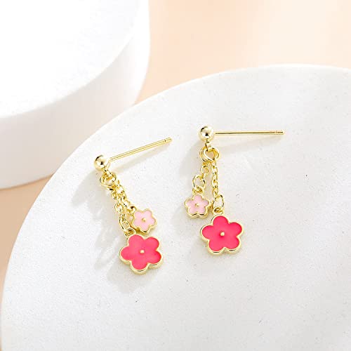 Boucles d'oreilles fleurs CFWSHJ pour femmes en banquet