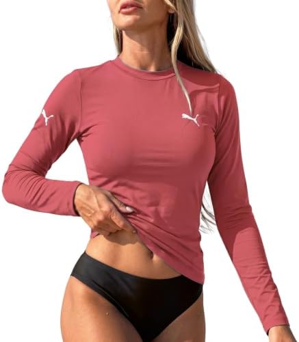Camiseta Térmica Puma UV50+ Manga Longa Feminina Adulto
