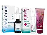 Nasic Nasenspray Sparset - Nasic-CUR 20 ml & Nasic O.K. 10 ml Inkl. GRATIS Rats-Apotheke Olivenöl Pflegecreme