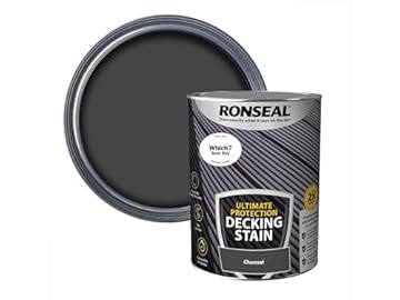 Ronseal Ultimate Protection Decking Stain Charcoal 5L