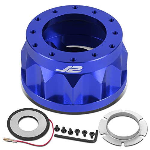 J2 Engineering J2-HUB-OT48-BL 2" 6-Bolt Aluminum Steering Wheel Hub Adapter