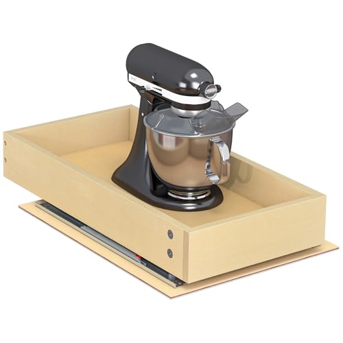 WelFurGeer Soft Close Pull Out Cabinet Organizer, 11" W x