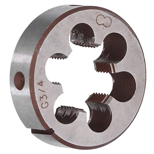 Fafeicy G3/4 Thread Die, Pipe Thread Die, Threading Screw Die for Tap G3/4, Threading Hand Tools, Outer Diameter 55mm/2.17in - Image 3