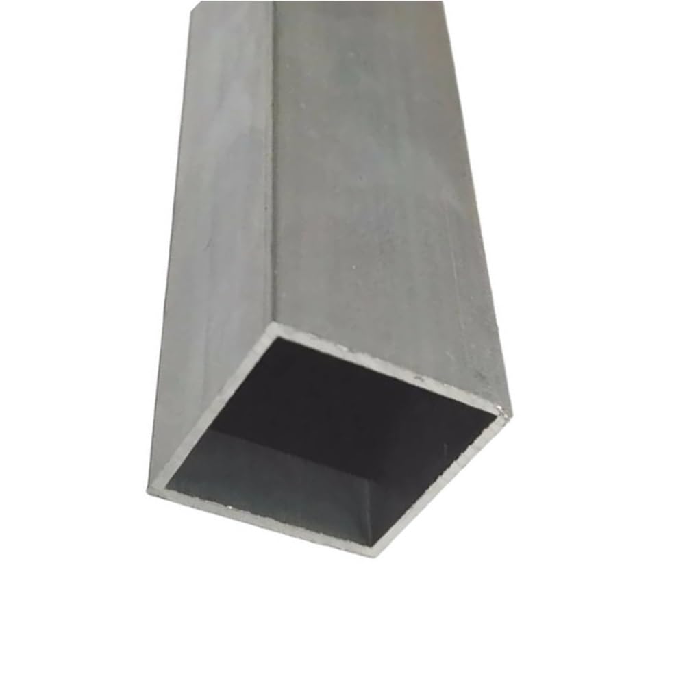 Aluminium-Rechteckrohr, Vierkantrohr aus Aluminiumlegierung, 495 mm Länge, verschiedene Größen for die Inneneinrichtung(60x60x3mm)