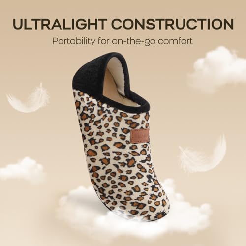 Image of Tanamo House Slippers for Women Men Indoor Barefoot Slippers Socks Slip on House Shoes Cozy Comfy Slippers for Home Bedroom Travel Yoga
