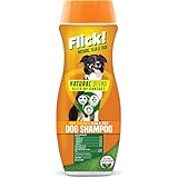 Flick! Max Strength Flea Shampoo for Dogs, Natural Flea and Tick Prevention for Dogs, Safe and Powerful Treatment & Control, Made in USA, 20oz