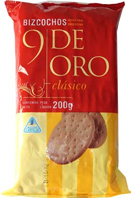 9 De Oro Galletas - 20 PACK (9 De Oro - Clasico)