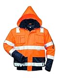 Warnschutz-Pilotenjacke Oliver orange-marine 23459-3 Gr. XL