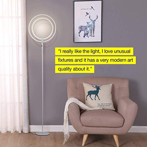Lámpara de pie LED moderna regulable y ajustable para salón 5