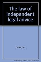The law of independent legal advice 0459261207 Book Cover