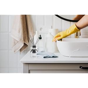 Reed Diffuser Set Of 3 For Bathroom Air Fresheners, Oil Diffuser Sticks | Fresh Linen, Ocean, Eucalyptus & Mint Scent(1.7 fl oz Each Pack) Fragrance With 12 Sticks Defusers | Shelf Decor Reed Diffuser Set Of 3 For Bathroom Air Fresheners Oil Diffuser Sticks Fresh Linen Ocean Eucalyptus Mint Scent17 fl oz Each Pack Fragrance With 12 Sticks Defusers Shelf Decor