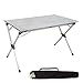Aktive 52841 - Mesa plegable aluminio para camping 110x70x70 cm