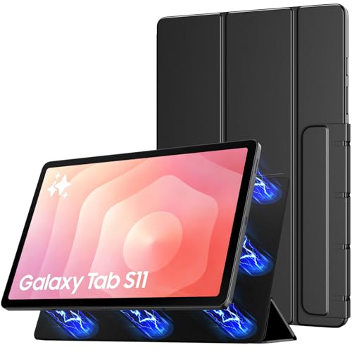 TiMOVO Coque Magnétique pour Samsung Galaxy Tab S11 11 Pouces 2025 SM-SM-X730/X736B, Housse Slim Smart Légère avec Support, Prise en Charge de la Fonction...
