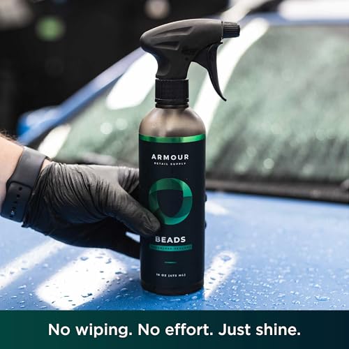 Image of Armour Detail Supply - Beads Touchless Sealant - Glossy Hydrophobic Spray Finish with Fast Cure Time for All Exterior Surfaces - 16 oz