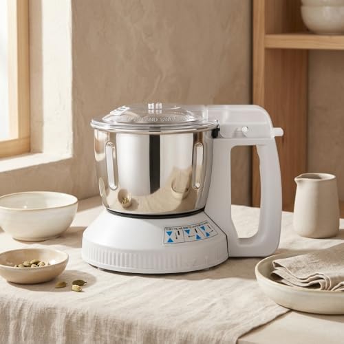 Image of Panasonic AC-310MA 600 ML Multi Jar Steel With Safety Lock (White) (Suitable For MX Series Models AC560, AC555, AC460, AC400, AC360, AC350, AC310, AC300, AC250, AC220, AC210)