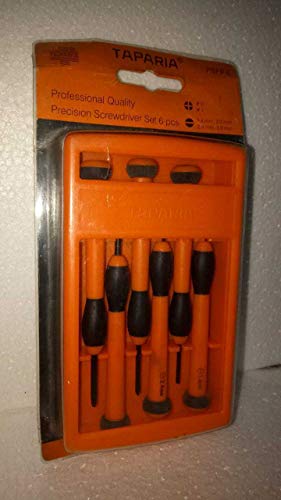 Precision Screwdriver Set of 6 Pieces TAPARIA Best Professional Quality
