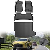 Original 2024 2025 2026 Trax Floor Mats & Cargo Liner for Chevy Trax All Models - Custom Fit Trunk Mat - All Weather Car Mats for Chevrolet Trax 2024 2025 2026 Accessories 1st & 2rd Row Mat