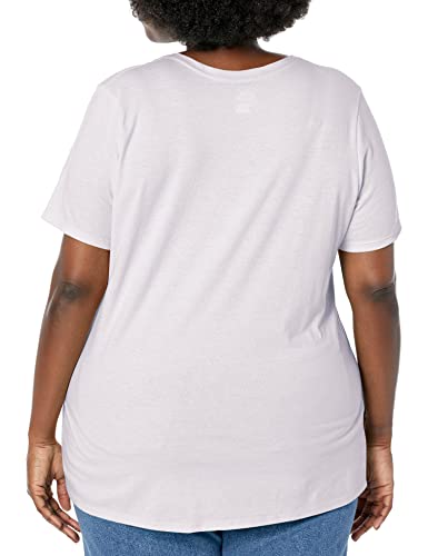 Just My Size Womens Just My Size Women's Plus-Size Graphic Short Sleeve V-Neck T-Shirt Shirt, Bedecked Buterfly, 5X Us #TOP1