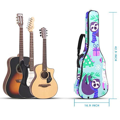 Hondank Housse de transport étanche pour guitare avec bandoulière réglable Motif chats assis Marron, Multicolore 02, 42… - Les Beatles, Paul McCartney, John Lennon, RIngo Starr, George Harrison Hondank Housse de transport étanche pour guitare avec bandoulière réglable Motif chats assis Marron, Multicolore 02, 42… – Image 6