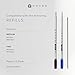 Cross Classic Century Refillable Pen & Pencil Gift Set Presented in a Luxury Gift Box - Medium Point, Black Ink, Medalist