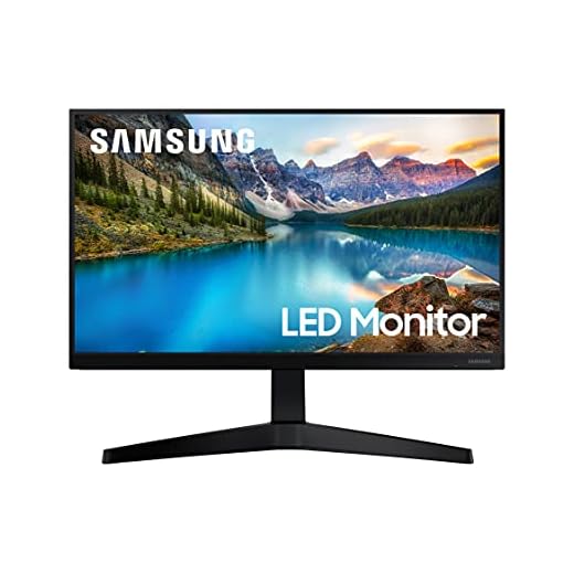 SAMSUNG LF27T372FWRXEN – Monitor de 27 Pulgadas, Panel IPS de 1920 x 1080, frecuencia de actualización de 75 Hz, Tiempo de Respuesta de 5 ms, AMD FreeSync, tecnología Flicker Free