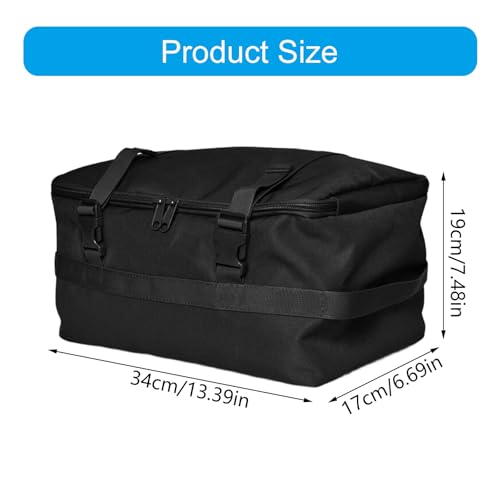 High Capacity Outdoor Storage Bag Compacts Thickened Pan Storage Pouches for Camping and Travels Use Picnics Gears Organizers – Image 6