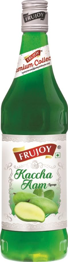 Frujoy Kaccha Aam Syrup 750ml | Raw Mango | For Fruit Mocktail | Cocktail | Falooda | Baking Essentials (B0CXTGBCK8) Amazon Price History, Amazon Price Tracker
