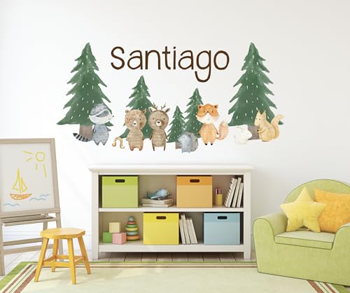 Vinilo decorativo personalizado para habitación infantil miniatura 2