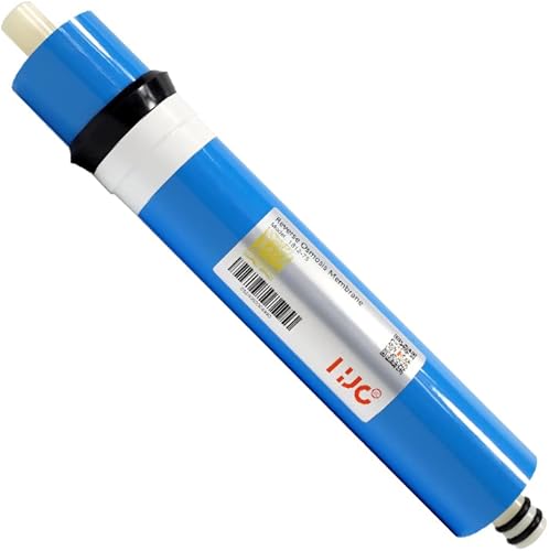 Sandmonk Membrana de ósmosis inversa 75GPD Filtro de agua de repuesto para sistema de ósmosis inversa 11.75 x 1.75 pulgadas para debajo del