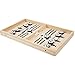 Juego de Hockey de Mesa,Juguete de Tablero de catapulta,Hockey de Madera,Fast Sling Puck Juego,Juegos de Mesa de Madera,para la interacción Entre Padres e Hijos, Actividades de reunión Familiar