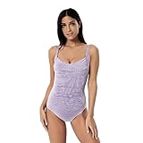 🏖️【Diseño de pliegues triangulares】 Este monokini con diseño de pliegues te hará más sexy y mostrará tu curva. El diseño clásico no quedará obsoleto.