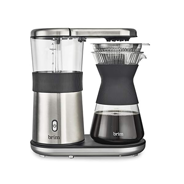 brim 8 Cup Pour Over Coffee Maker Kit, Simply Make Rich, FullBodied