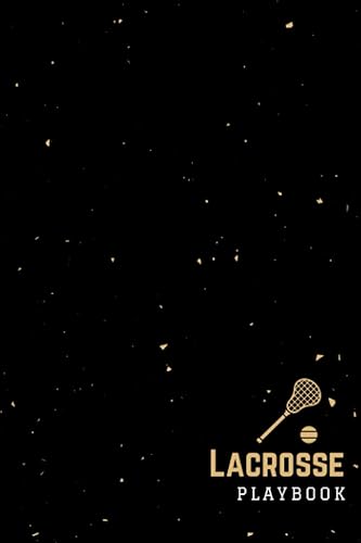 Lacrosse Playbook: Practical Lacrosse Game Coach Play Book | Coaching Notebook with Blank Field Diagrams for Drawing Up Plays, Drills, Planning Tactics &amp; Strategy | Gift for Coaches &amp; Team Players