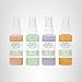 Mario Badescu Mini Mist Facial Spray Collection with Rose Water, Cucumber, Lavender and Orange Blossom, Multi-Purpose Cooling and Hydrating Face Mist for All Skin Types, 2 Fl Oz (Pack of 4)