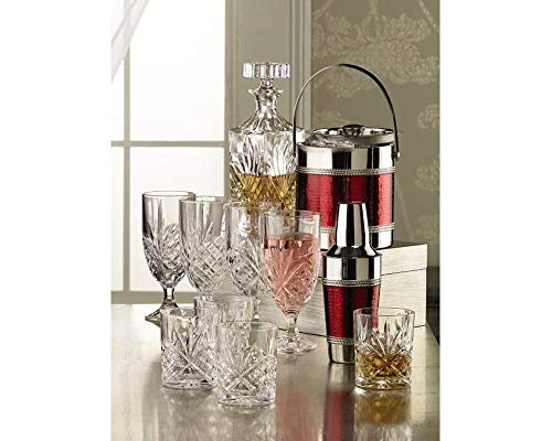 Crystal Glass Water Goblets, 16 Ounce Elegant Crystal Glasses For Water, Juice, Beer, Wine, And Cocktails, Iced Beverage Glassware – Set Of 4 #TOP2