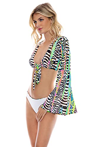 LULI DISCO - Bell Sleeve Crop Top miniatura 3
