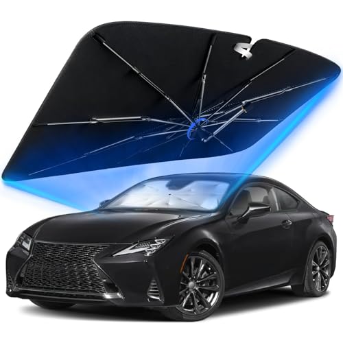 Windshield Sun Shade for Lexus RC 2015-2026 with 360° Rotating Shaft