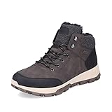 Rieker Herren Bequemschuhe 35534, Männer Schnürhalbschuhe,lose Einlage,wasserdicht,riekerTEX,Komfortschuhe,Halbschuhe,braun Kombi (25),46 EU / 11 UK