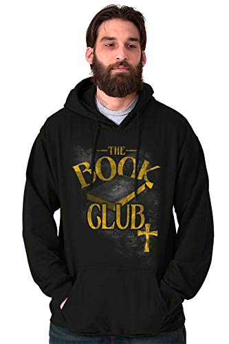 Christian Strong Holy Bible Book Club Religious Hoodie Sweatshirt Women Men Black #TOP3