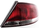 Evan-Fischer Tail Light Assembly Compatible with 2001-2006 Chrysler Sebring Sedan Passenger Side