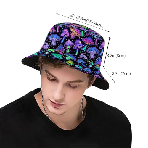Sombrero Bucket unisex divertido para Halloween miniatura 3