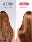 LANDOT Wide Flat Iron Hair Straightener - 1.75" Professional Ceramic Straightening Iron for Faster Styling, Extra Shine Hair - Dual Voltage Adjust Temp 250-450℉ All Hair Types - Ideal for Busy Morning