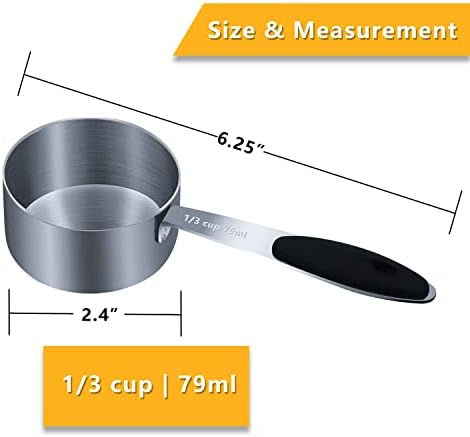 Precision Interior Measurement Markings — oz & ml Dual Scale